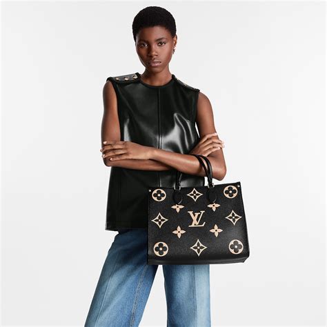 lv on the go bicolor|OnTheGo MM Bicolor Monogram Empreinte Leather .